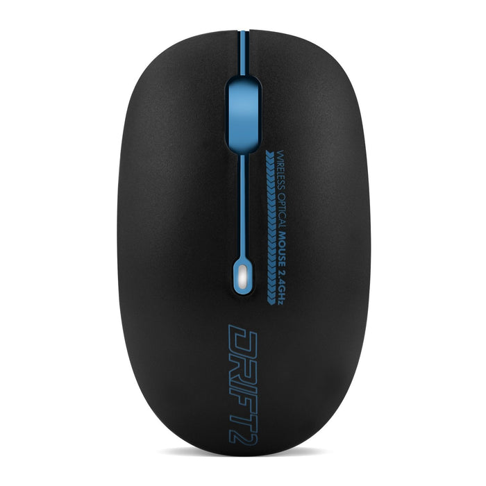 Ratón Inalámbrico Advance Drift 2 (Azul)