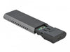 EAN 4043619426386 - DeLOCK 42638 caja para disco duro externo Caja externa para unidad de estado sólido (SSD) Negro, Gris imagen 2
