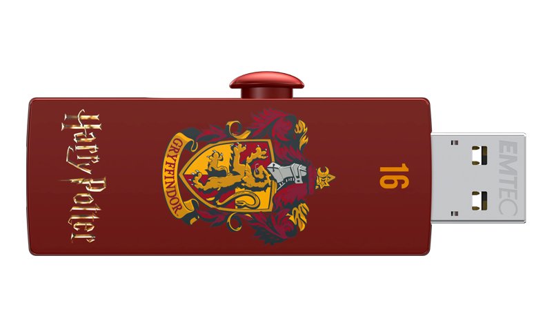 Emtec Usb-Stick 16 Gb M730  Usb 2.0 Harry Potter Gryffindor