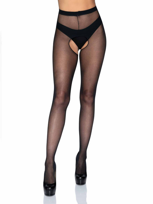 EAN 0714718003054 - Leg Avenue 1905_09722 pantis y media Negro imagen 3