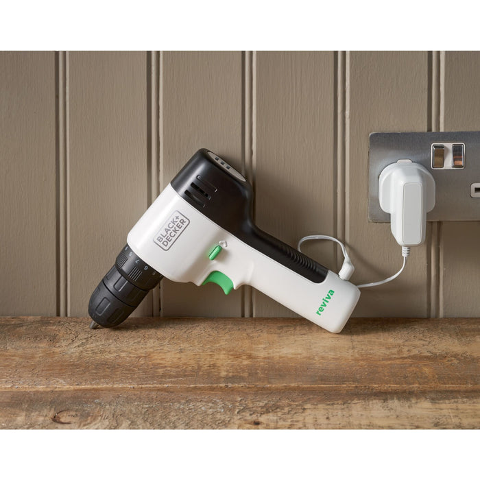 EAN 5054905301002 - Black & Decker REVDD12C-QW taladro Sin llave 880 g Blanco imagen 15