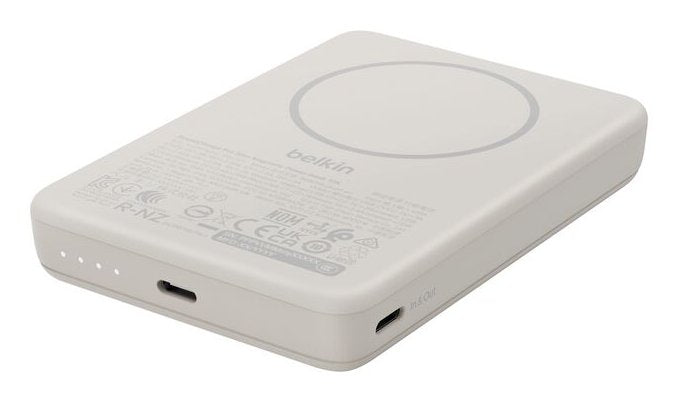 Belkin Boostcharge Slim 10000mah Mag.Pb/15w Qi2 Sand   Bpd018hqsa