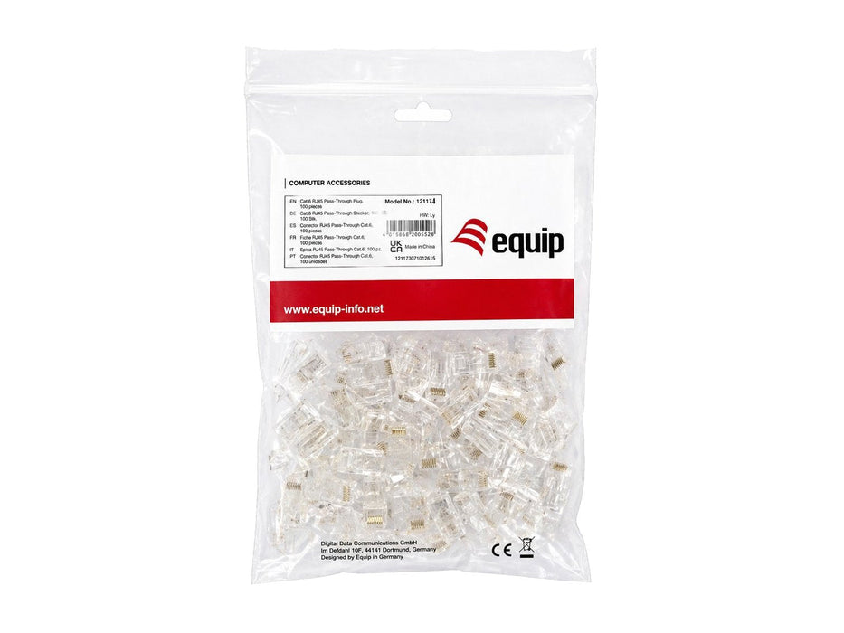 Equip Mecker Cat6a Rj45 Utp Geschirmt Werkzeugfrei 100mk