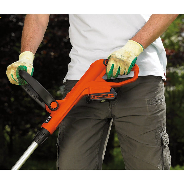 EAN 5035048554104 - Black & Decker GLC1823L20-QW desbrozadora/bordeadora Batería Negro, Naranja, Plata imagen 3