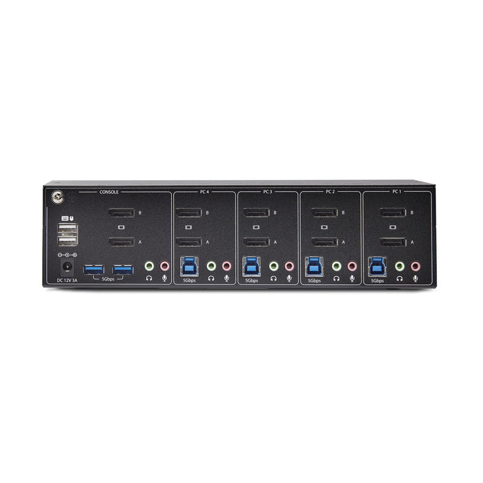EAN 0065030899697 - StarTech.com P4DD46A2-KVM-SWITCH interruptor KVM Negro imagen 4