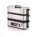 EAN 4211129119641 - WMF KITCHENminis 0415090011 vaporizador 2 cesta(s) Encimera 900 W Negro, Acero inoxidable imagen 1