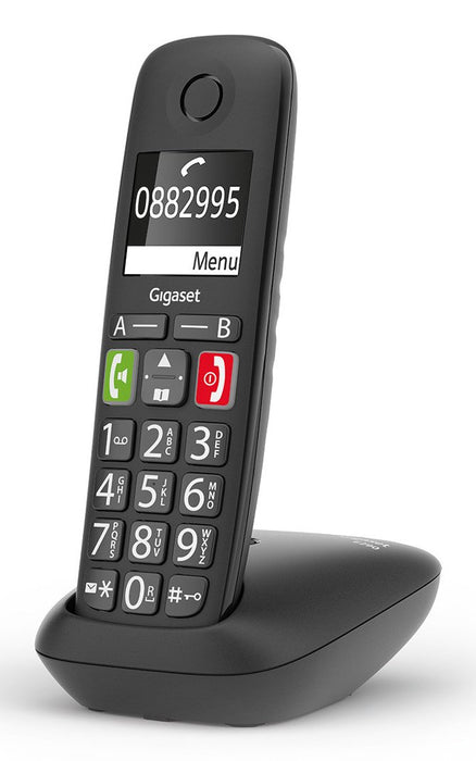 EAN 4250366856186 - Gigaset E290A Teléfono DECT/analógico Identificador de llamadas Negro imagen 6