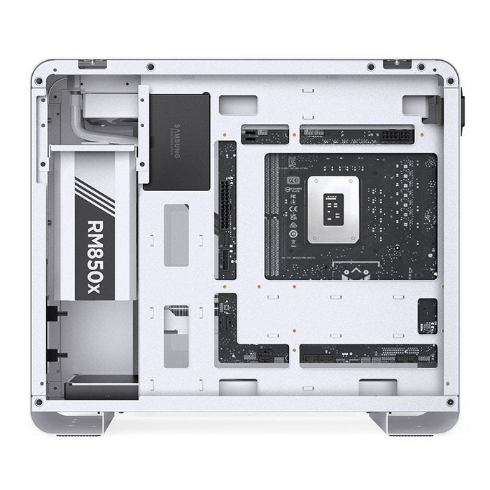 Jonsbo U4 Mini Micro-Atx-Gehäuse, Temperojo Glass - Blanco