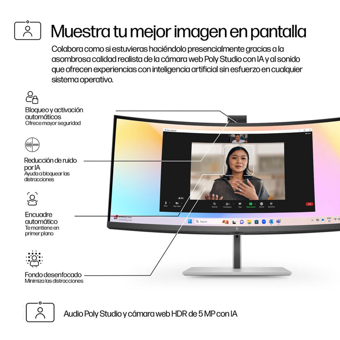 EAN 5715063476598 - HP Series 7 Pro 734pm pantalla para PC 86,4 cm (34") 3440 x 1440 Pixeles Wide Quad HD LCD Plata imagen 6