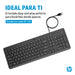 EAN 196548244119 - HP 150 USB-A Wired Keyboard teclado Universal Negro imagen 10