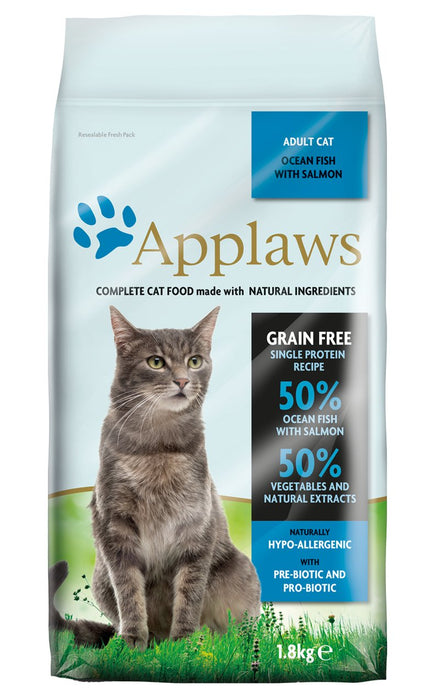 EAN 5060122497312 - Applaws 5060122497312 alimento seco para gatos 1,8 kg Adulto Pescados imagen 1