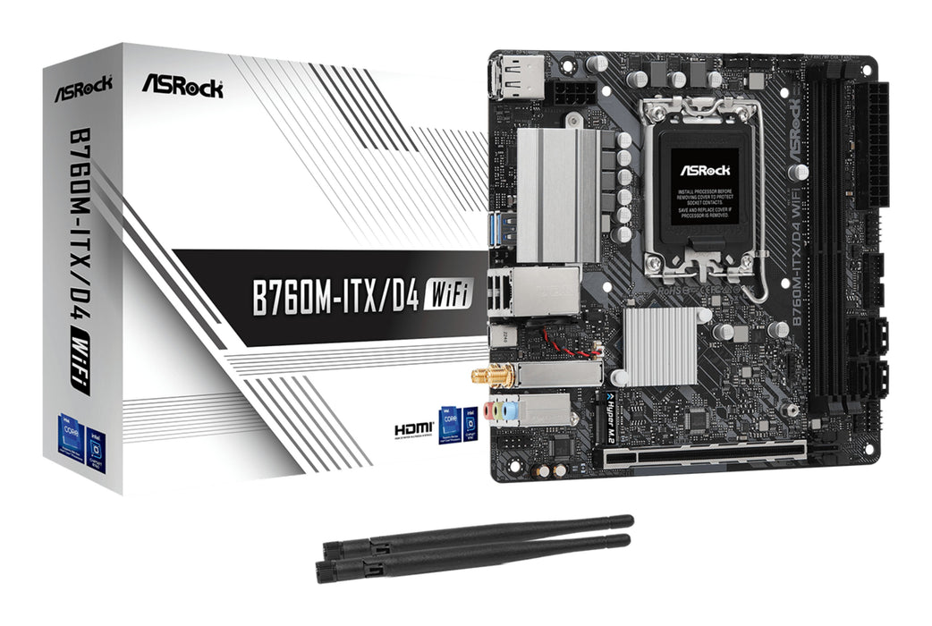 EAN 4710483942242 - Asrock B760M-ITX/D4 WiFi Intel B760 LGA 1700 mini ITX imagen 1