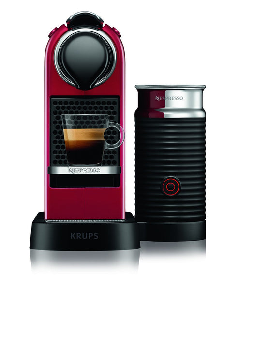 Kaffeekapselmaschine Krups Xn7615 New Citiz & Milk Rot