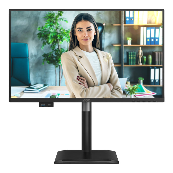 EAN 4038986142878 - AOC 24P4U pantalla para PC 60,5 cm (23.8") 1920 x 1080 Pixeles Full HD Negro imagen 6