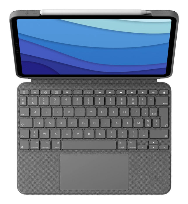 EAN 5099206095243 - Logitech 920-010144 teclado para móvil AZERTY Francés Smart Connector Gris imagen 1
