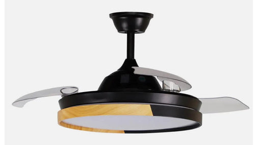 EAN 8435684343228 - Fabrilamp 214491388 ventilador Haya, Negro imagen 1