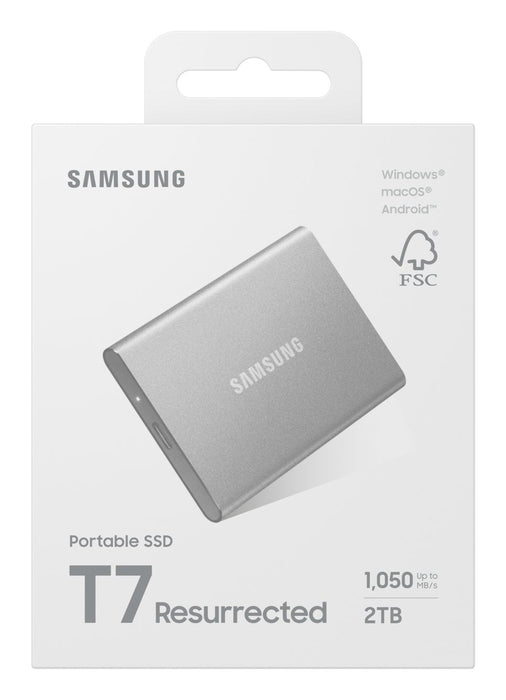 EAN 8806097817840 - Samsung MU-PD2T0G/WW unidad externa de estado sólido 2 TB USB Tipo C 3.2 Gen 2 (3.1 Gen 2) Plata imagen 8