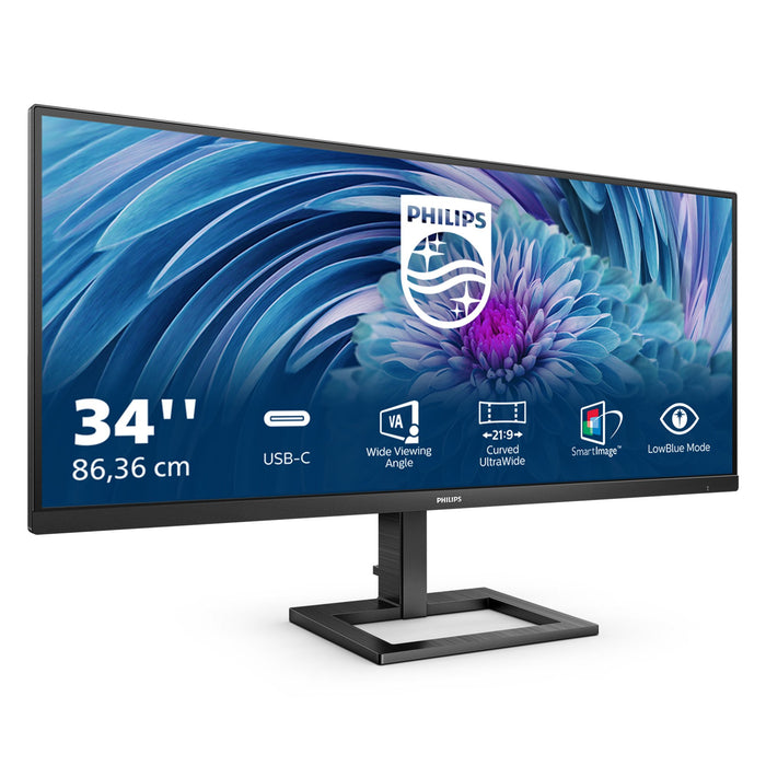 EAN 8712581796136 - Philips E Line 346E2LAE/00 pantalla para PC 86,4 cm (34") 3440 x 1440 Pixeles Wide Quad HD LCD Negro imagen 2
