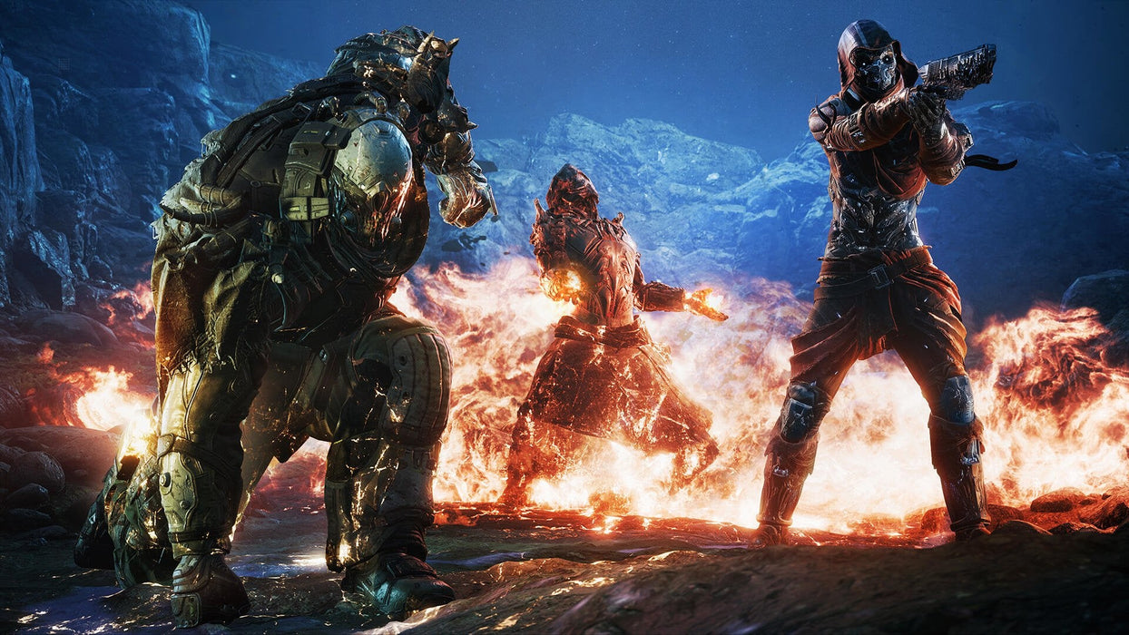 Juego Outriders Day 1 Edition Playstation 4