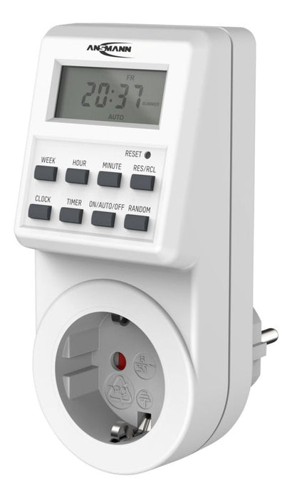 Temporizador Semanal Ansmann Aes6 Blanco 1260-0009