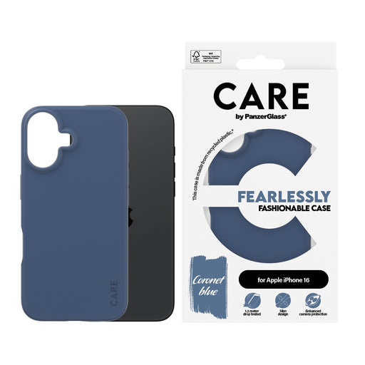 EAN 5715685004636 - PanzerGlass CARE™ by ® Case Blue iPhone 16 funda para teléfono móvil Azul imagen 2