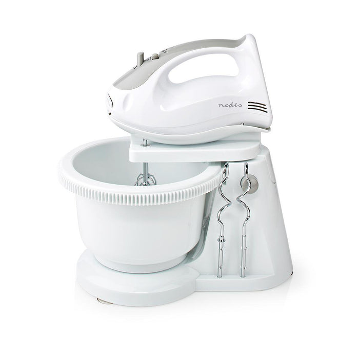 EAN 5412810330225 - Nedis KAHM110CWT batidora Batidora de mano 200 W Gris, Blanco imagen 4