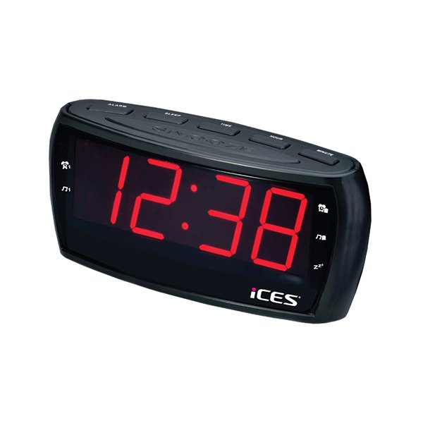 EAN 8711902033783 - Ices ICR-230-1 radio Reloj Negro imagen 1