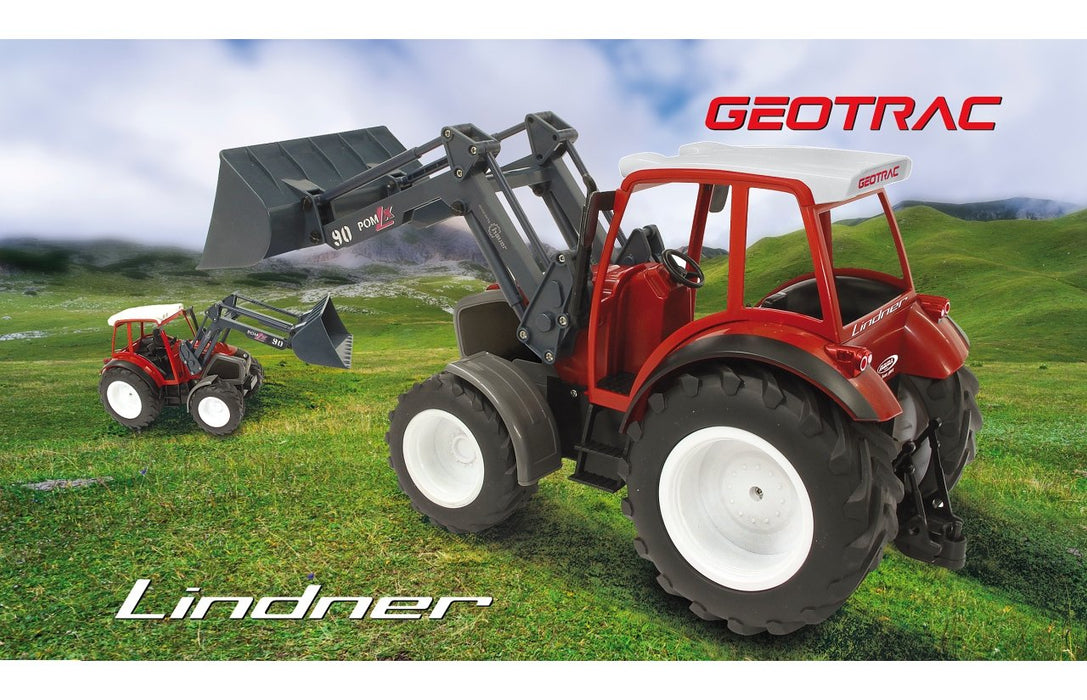 EAN 4042774434274 - Jamara Lindner Geotrac with front-loader modelo controlado por radio Pala delantera Motor eléctrico 1:16 imagen 9