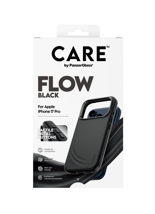 Panzerglass Care By ® Flow Case Black W. Magsafe Iphone 17 Pro Funda Para Apple - Iphone 17 Pro Negro