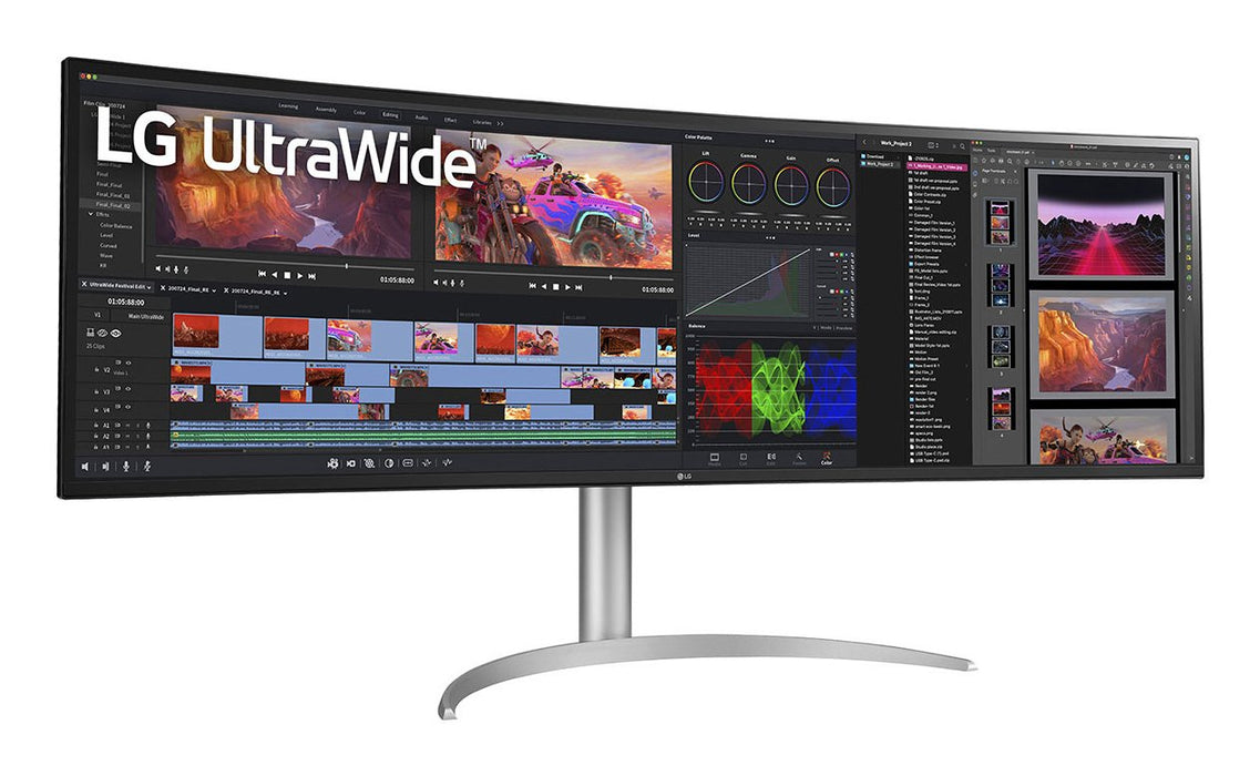 EAN 8806084665737 - LG 49BQ95C-W pantalla para PC 124,5 cm (49") 5120 x 1440 Pixeles UltraWide Dual Quad HD Blanco imagen 4