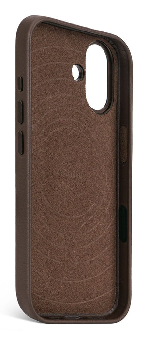 Decoded Leather Backcover Iphone 17 Chocolate Brown