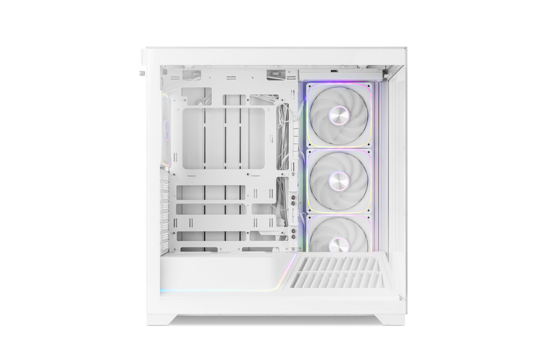 Caja Pc Gaming Semitorre Nox Hummer Blade Blanca