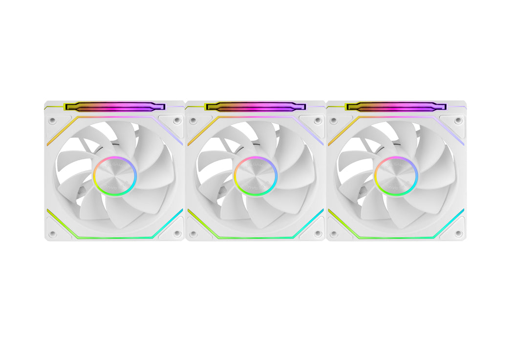 EAN 8435693111658 - Mars Gaming MF-LINKFINITYKIT2RW Carcasa del ordenador Ventilador 12 cm Blanco 3 pieza(s) imagen 1