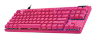 EAN 5099206126527 - Logitech G PRO X TKL Rapid teclado Juego USB QWERTY Internacional de EE.UU. Rosa imagen 3