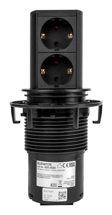 Bachmann Elevator 2xcee7 3, Aeh, Schwarz, 2 M