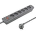 EAN 5901878502779 - Qoltec 50277 base múltiple 1,8 m 6 salidas AC Interior Gris imagen 2