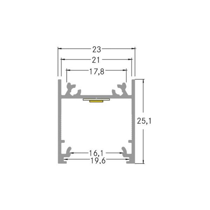 Brumberg 53603070 Ab-Profil Qualityflex Ws