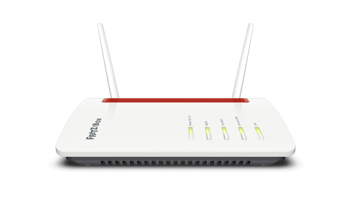 EAN 4023125029141 - Box FRITZ! 6850 5G router inalámbrico Gigabit Ethernet Doble banda (2,4 GHz / 5 GHz) Negro, Rojo, Blanco imagen 2