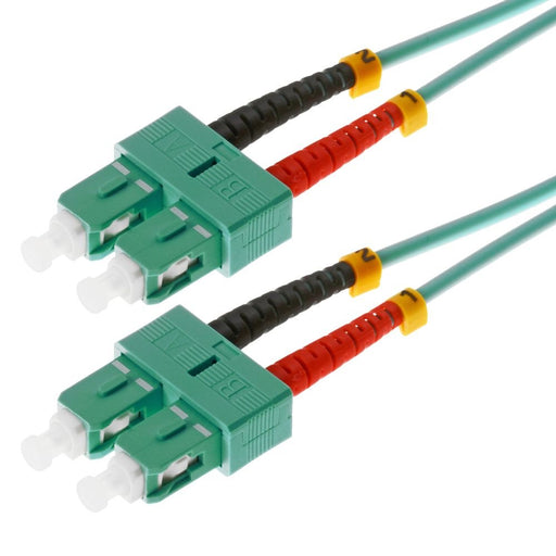 EAN 4005938157938 - Helos 7.5m OM3 SC/SC Cable de fibra óptica e InfiniBand 7,5 m Turquesa imagen 1