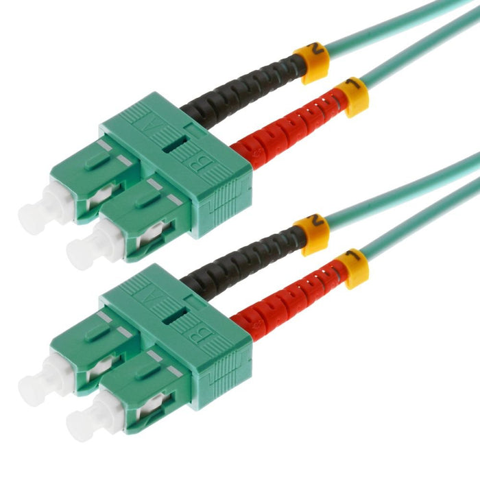 EAN 4005938157938 - Helos 7.5m OM3 SC/SC Cable de fibra óptica e InfiniBand 7,5 m Turquesa imagen 1
