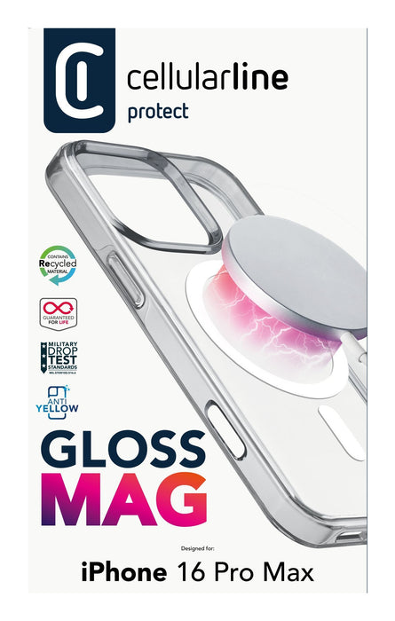 EAN 8018080482823 - Cellularline 8018080482823 funda para teléfono móvil 17,5 cm (6.9") Transparente imagen 2