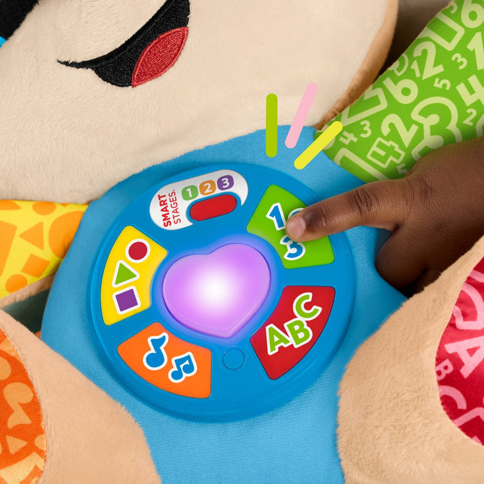 Peluche Perrito Aprende Conmigo Rie Y Aprende