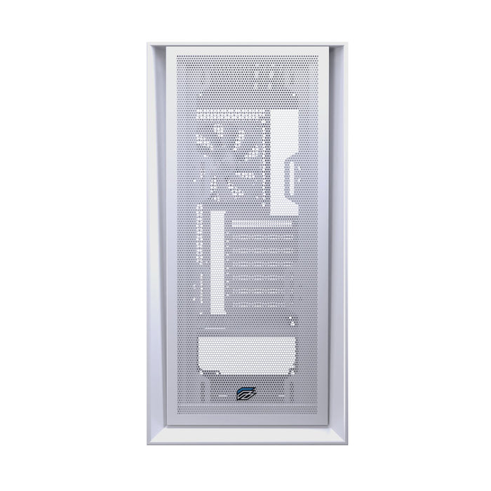 EAN 6977277360110 - Einarex EXCS-PL-600C-W carcasa de ordenador Midi Tower Blanco imagen 4