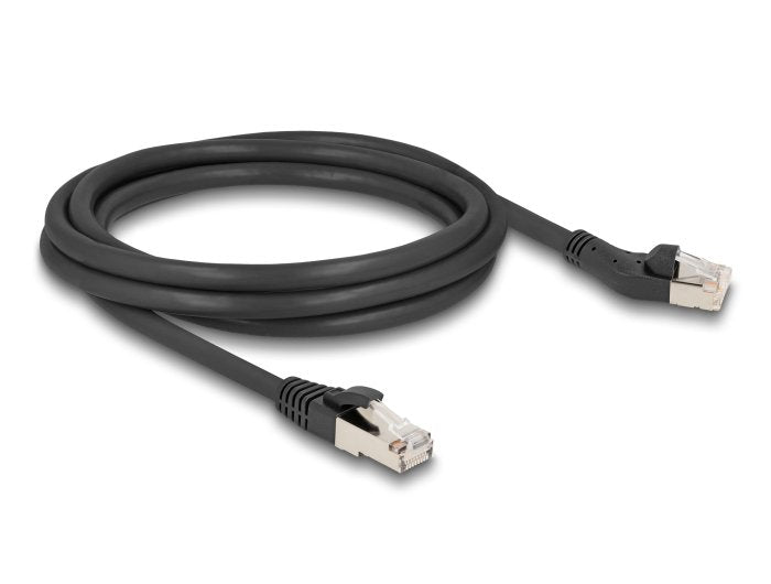 Delock Rj45 Cable De Red Cat.8.1 S/Ftp Macho 45° Nach Links Angular