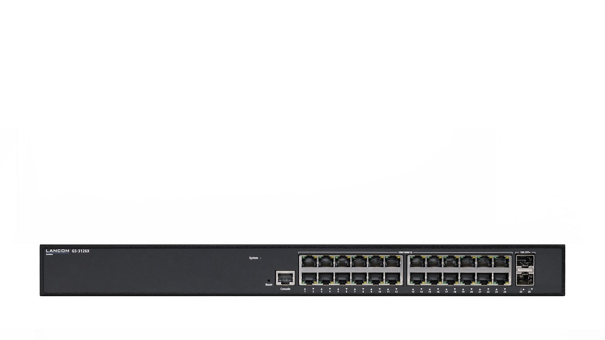 Lancom Gs-3126x L3-Lite Switch 24x 1g Rj45 2x 10g Sfp+