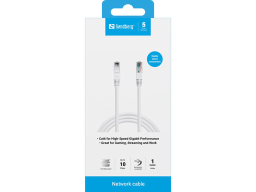 EAN 5705730506932 - Sandberg 506-93 cable de red Blanco U/UTP (UTP) imagen 2