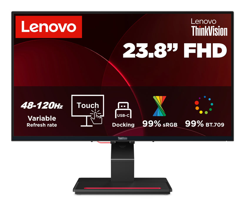 Lenovo Thinkvision T24d-4t 23,8" Fhd Hdmi/Dp/Usb-C