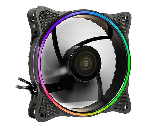 EAN 4260455646826 - Inter-Tech 88885552 sistema de refrigeración para ordenador Carcasa del ordenador Ventilador 12 cm Negro imagen 1