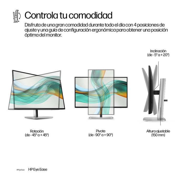 EAN 5715063760413 - HP Series 5 Pro 527pu pantalla para PC 68,6 cm (27") 2560 x 1440 Pixeles Quad HD LCD Negro imagen 7