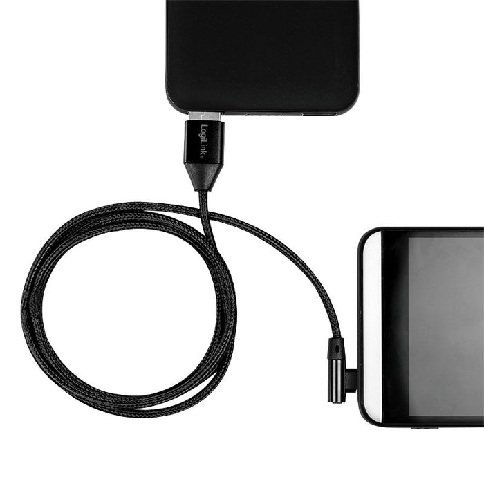 EAN 4052792052640 - LogiLink CU0137 cable USB USB 2.0 0,3 m USB A USB C Negro imagen 3